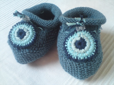 Baby Booties, 'Loved'